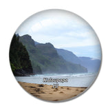 Kalaupapa Hawaii USA 3D Fridge Magnet Crystal Glass