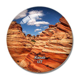 Kanab South Coyote Buttes Utah USA 3D Fridge Magnet Crystal Glass