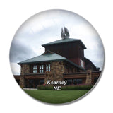 Kearney Great Platte River Nebraska USA 3D Fridge Magnet Crystal Glass