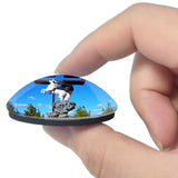 Kerrville Statue Texas USA 3D Fridge Magnet Crystal Glass