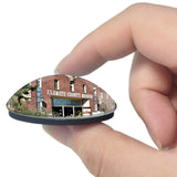 Klamath County Museum Oregon USA 3D Fridge Magnet Crystal Glass