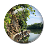 Knoxville Ijams Park Tennessee USA 3D Fridge Magnet Crystal Glass