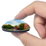 Laconia New Hampshire USA 3D Fridge Magnet Crystal Glass