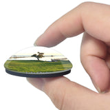 Lake Charles Louisiana USA 3D Fridge Magnet Crystal Glass