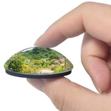 Lake Lure Flowering Bridge North Carolina USA 3D Fridge Magnet Crystal Glass