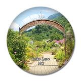 Lake Lure Flowering Bridge North Carolina USA 3D Fridge Magnet Crystal Glass