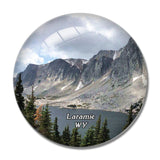 Laramie Medicine Bow Forest Wyoming USA 3D Fridge Magnet Crystal Glass