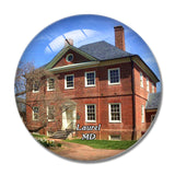 Laurel Montpelier Mansion Maryland USA 3D Fridge Magnet Crystal Glass