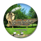 Lawrenceburg Park Tennessee USA 3D Fridge Magnet Crystal Glass