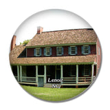 Lenoir Fort Defiance North Carolina USA 3D Fridge Magnet Crystal Glass