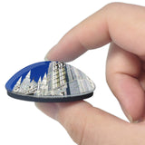 Lewiston Cathedral Maine USA 3D Fridge Magnet Crystal Glass