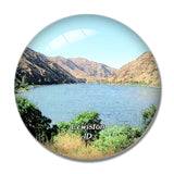 Lewiston Hells Canyon Idaho USA 3D Fridge Magnet Crystal Glass