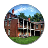 Lexington Battle Historic Site Missouri USA 3D Fridge Magnet Crystal Glass