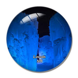 Lincoln Ice Castles New Hampshire USA 3D Fridge Magnet Crystal Glass