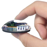 Lockport NY USA 3D Fridge Magnet Crystal Glass