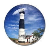 Ludington State Park Michigan USA 3D Fridge Magnet Crystal Glass