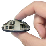 Mandan Fort Lincoln Park North Dakota USA 3D Fridge Magnet Crystal Glass