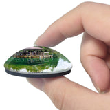 Manistique Big Spring Park Michigan USA 3D Fridge Magnet Crystal Glass
