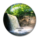 Mankato Park Falls Minnesota USA 3D Fridge Magnet Crystal Glass