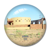 Marfa Mystery Lights Texas USA 3D Fridge Magnet Crystal Glass