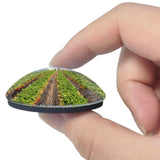 McDonough Southern Belle Farm Georgia USA 3D Fridge Magnet Crystal Glass