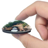 Munising Pictured Rocks Michigan USA 3D Fridge Magnet Crystal Glass