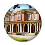 Murfreesboro Oaklands Mansion Tennessee USA 3D Fridge Magnet Crystal Glass