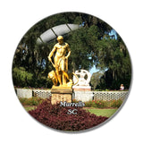 Murrells Inlet Brookgreen Gardens South Carolina USA 3D Fridge Magnet Crystal Glass