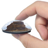 Nageezi Chaco Culture Park New Mexico USA 3D Fridge Magnet Crystal Glass