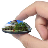 Natchez Longwood Mississippi USA 3D Fridge Magnet Crystal Glass