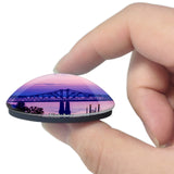 Natchez Mississippi River Mississippi USA 3D Fridge Magnet Crystal Glass