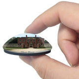 New Bern Tryon Palace North Carolina USA 3D Fridge Magnet Crystal Glass