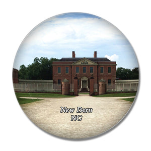 New Bern Tryon Palace North Carolina USA 3D Fridge Magnet Crystal Glass