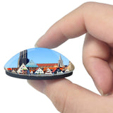 New Ulm Minnesota USA 3D Fridge Magnet Crystal Glass