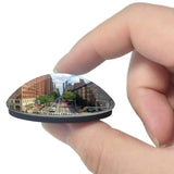 New York High Line NY USA 3D Fridge Magnet Crystal Glass