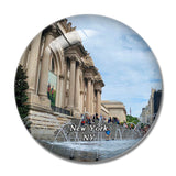 New York Modern Art Museum NY USA 3D Fridge Magnet Crystal Glass