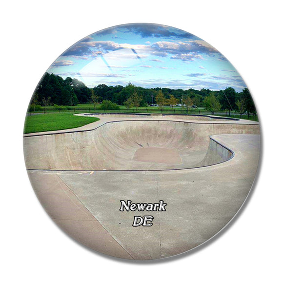 Newark Glasgow Park Delaware USA 3D Fridge Magnet Crystal Glass