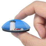 North Head Lighthouse Oregon USA 3D Fridge Magnet Crystal Glass