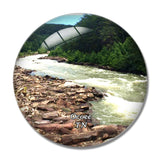 Ocoee Outdoors Tennessee USA 3D Fridge Magnet Crystal Glass