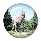 Ogden Dinosaur Park Utah USA 3D Fridge Magnet Crystal Glass