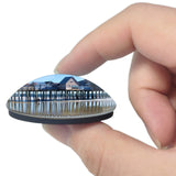 Old Orchard Beach Maine USA 3D Fridge Magnet Crystal Glass