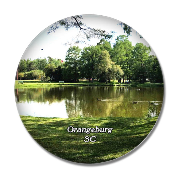 Orangeburg Edisto Gardens South Carolina USA 3D Fridge Magnet Crystal Glass