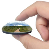 Orono Bog Boardwalk Maine USA 3D Fridge Magnet Crystal Glass