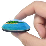 Ouachita Lake Arkansas USA 3D Fridge Magnet Crystal Glass