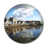 Outer Banks North Carolina USA 3D Fridge Magnet Crystal Glass