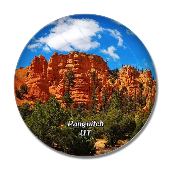 Panguitch Red Canyon Utah USA 3D Fridge Magnet Crystal Glass