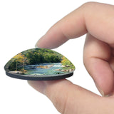 Parkersburg Park West Virginia USA 3D Fridge Magnet Crystal Glass