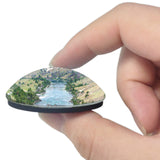 Polson Flathead Lake Montana USA 3D Fridge Magnet Crystal Glass