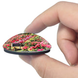 Portland International Rose Garden Oregon USA 3D Fridge Magnet Crystal Glass