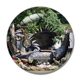 Robbinsville Tail of the Dragon North Carolina USA 3D Fridge Magnet Crystal Glass